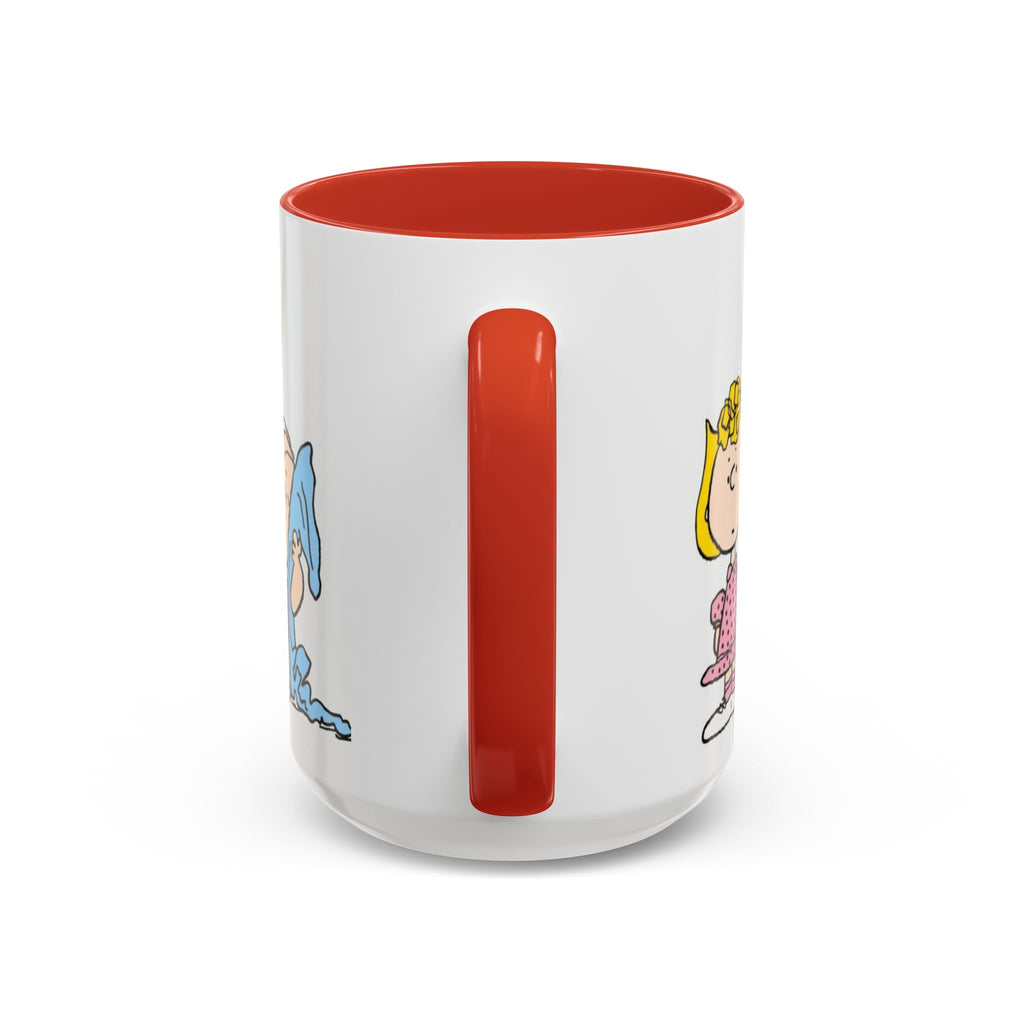 Peanuts Gang Coffee Mug – Charlie Brown, Snoopy & Friends Accent Mug (11/15oz)
