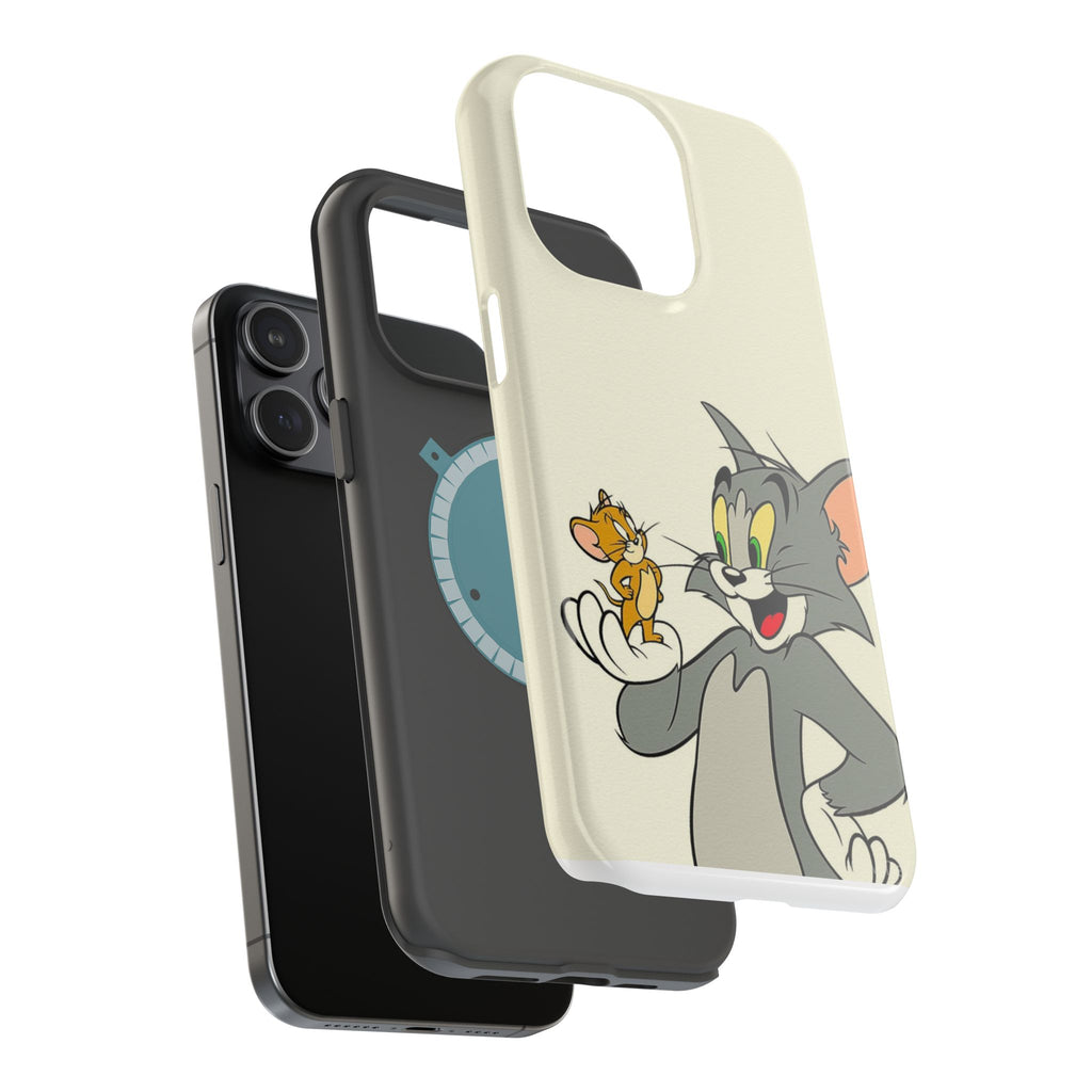 Cartoon Phone Case — Magnetic Impact-Resistant iPhone Cover