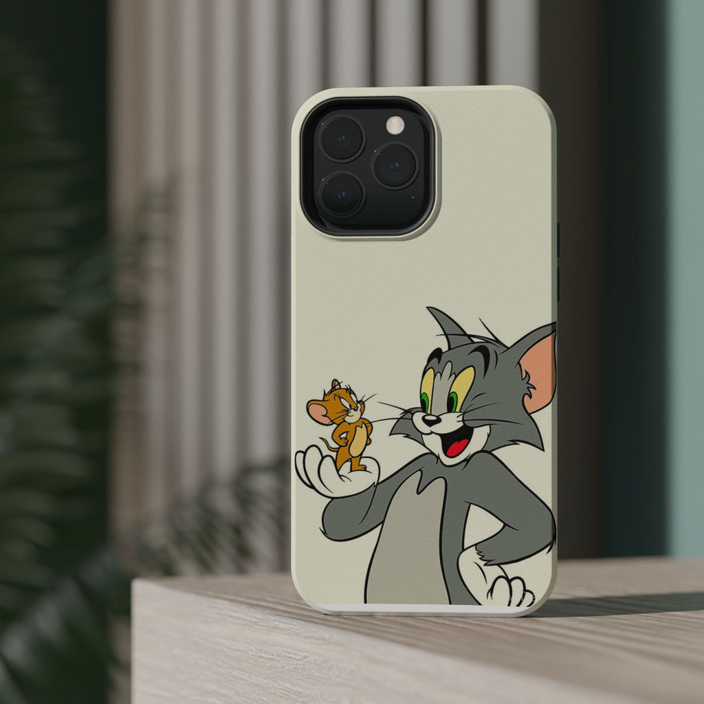 Cartoon Phone Case — Magnetic Impact-Resistant iPhone Cover