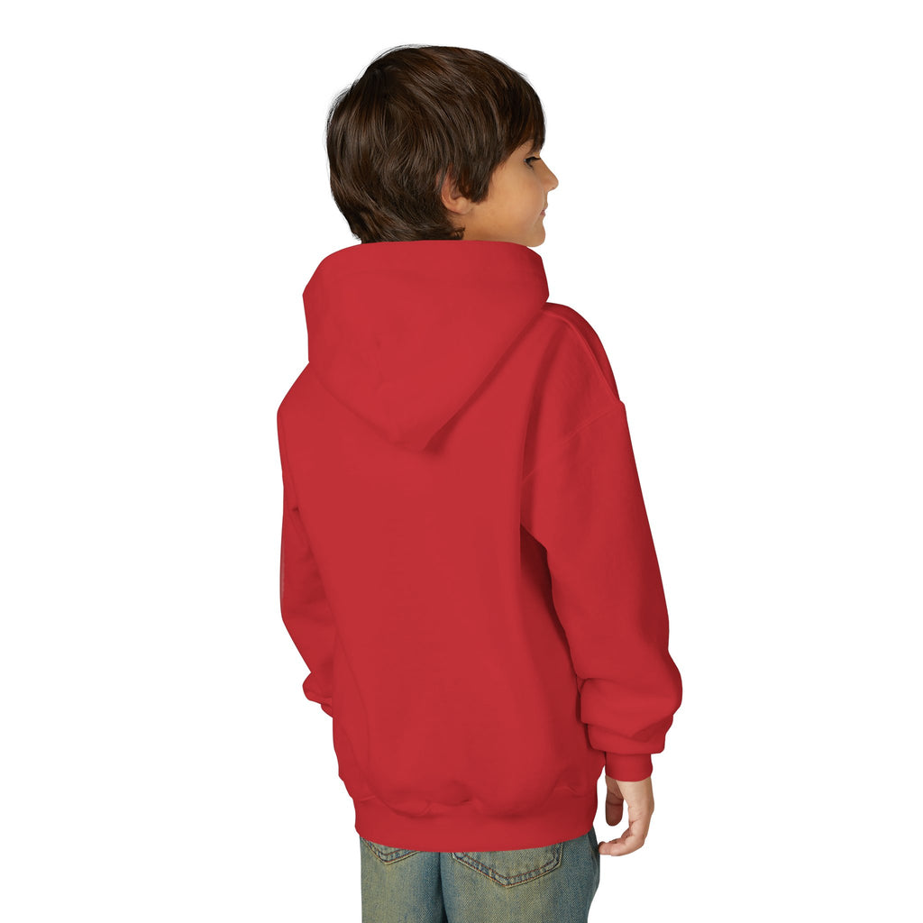 Youth Customizable White Hoodie - "Print it your way" Pullover