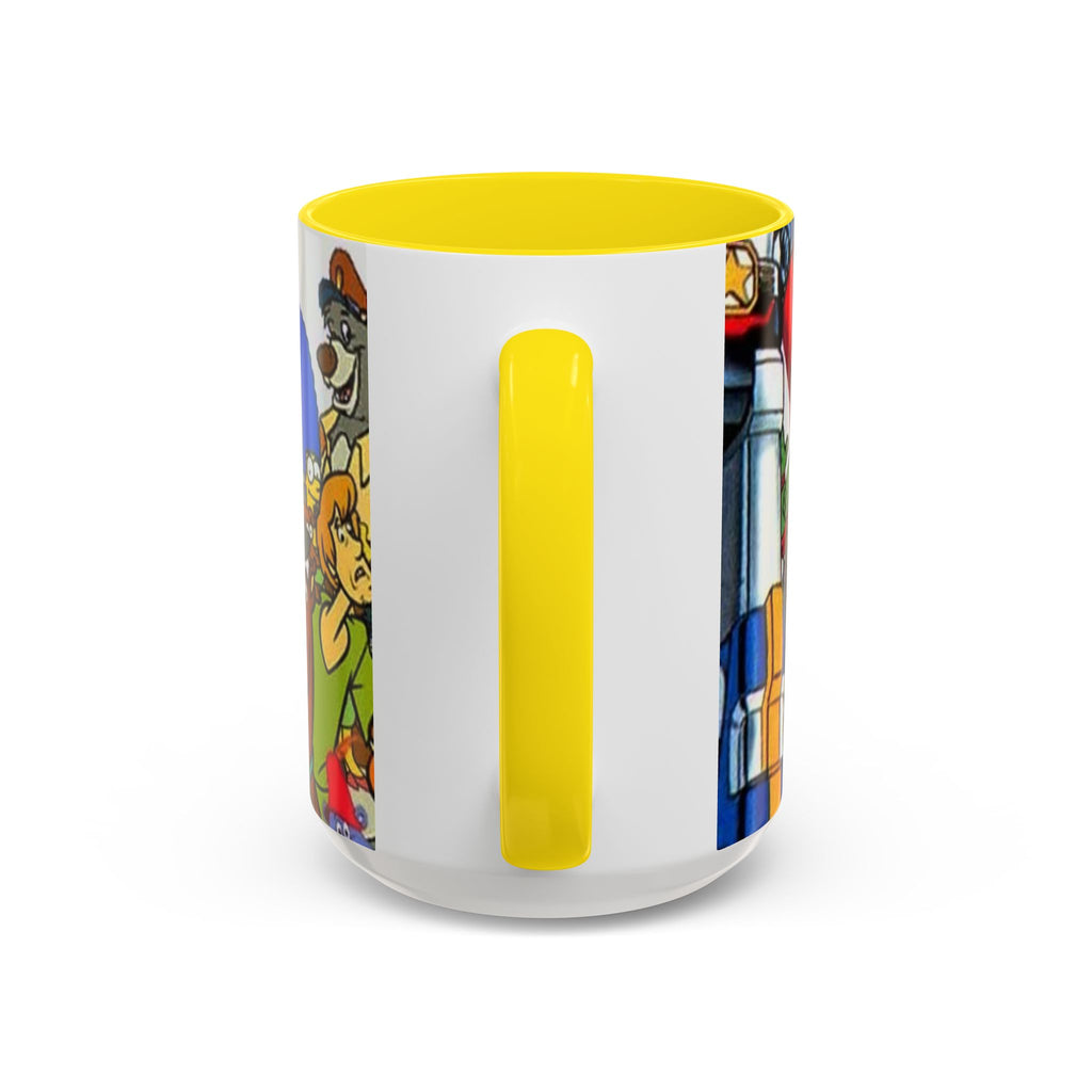 Cartoon Characters Coffee Mug — Classic Collage (11/15oz)