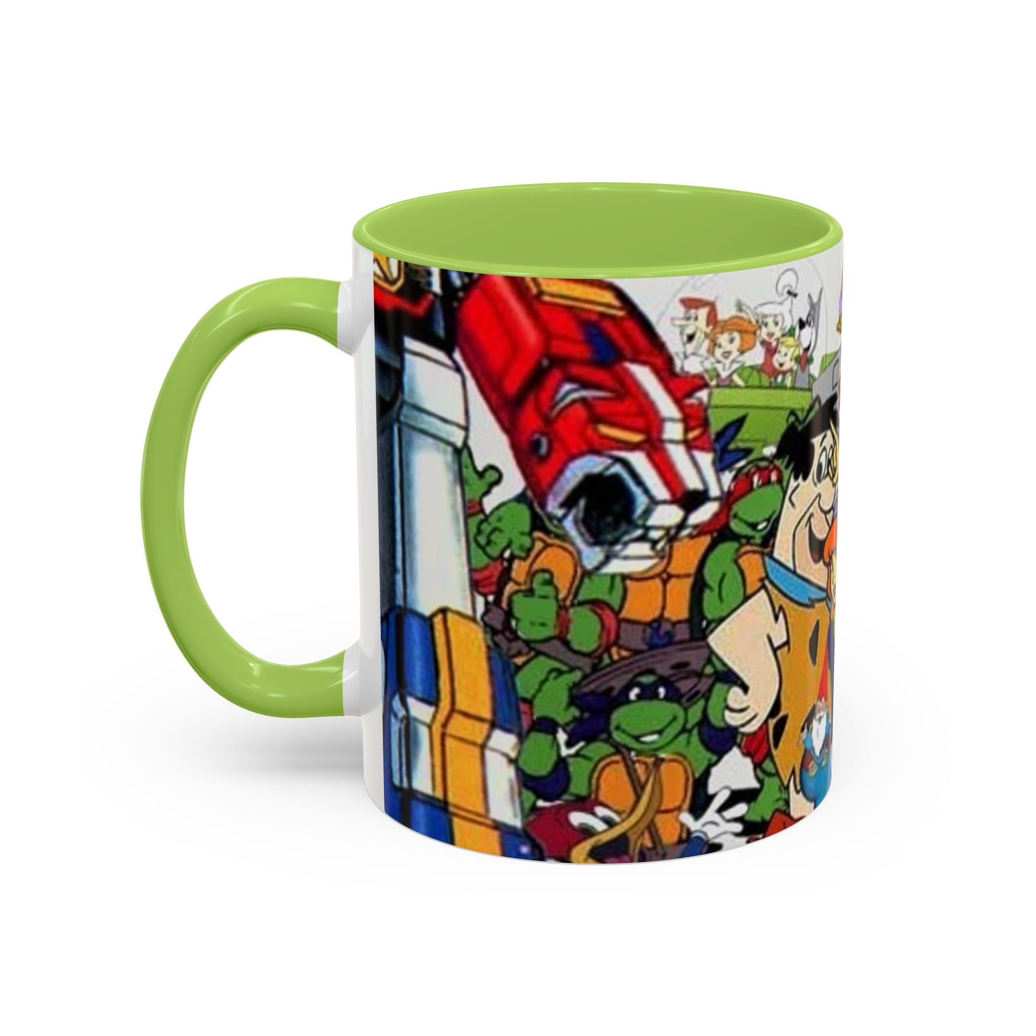 Cartoon Characters Coffee Mug — Classic Collage (11/15oz)