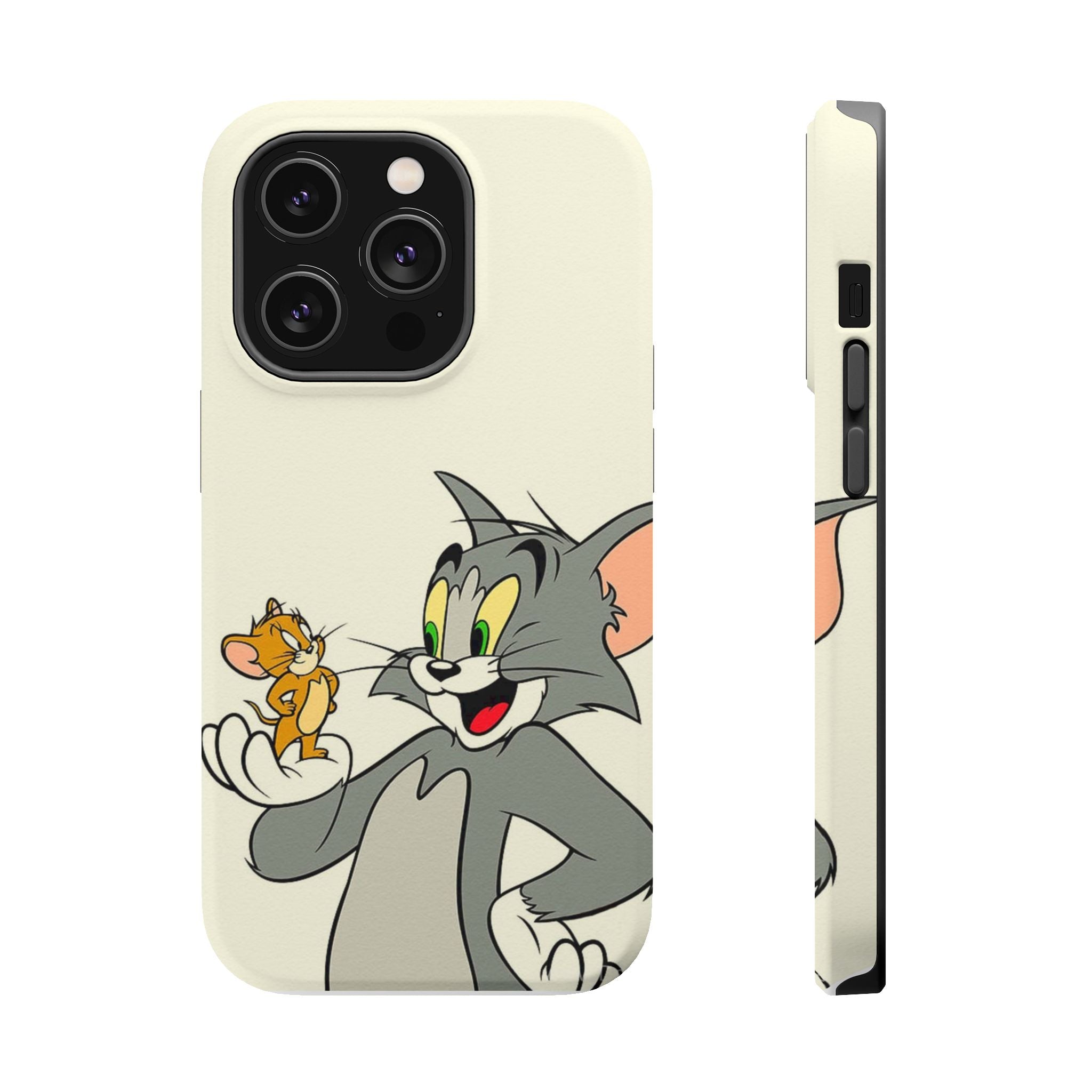 Cartoon Phone Case — Magnetic Impact-Resistant iPhone Cover