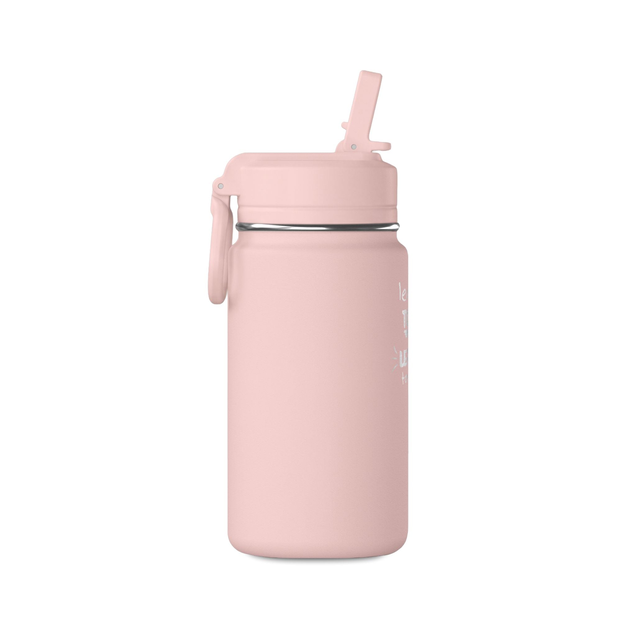 Learning Today, Leading Tomorrow Mini Water Bottle — 14oz Motivational Kids Drink Bottle
