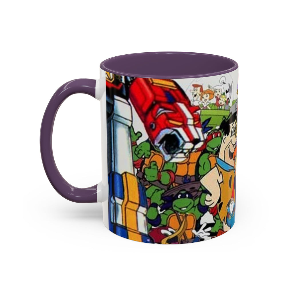 Cartoon Characters Coffee Mug — Classic Collage (11/15oz)
