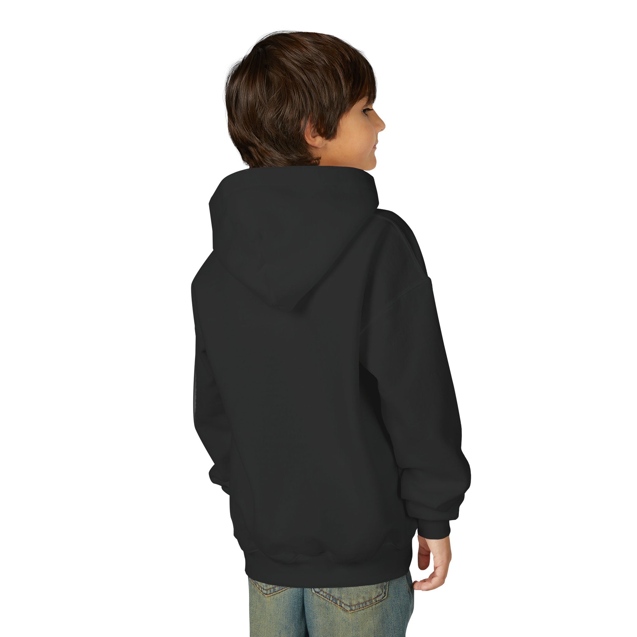 Youth Customizable White Hoodie - "Print it your way" Pullover