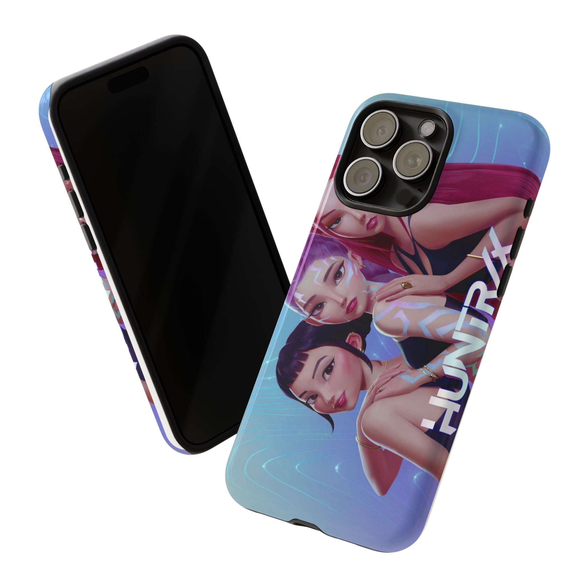 Phone Case — K Pop Demon Hunter Anime Trio Tough Protective Cover