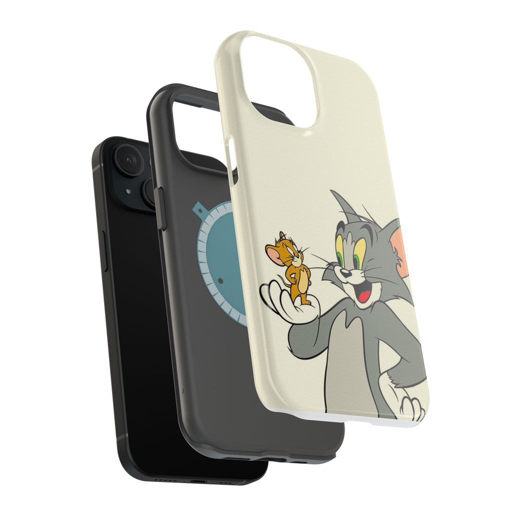 Cartoon Phone Case — Magnetic Impact-Resistant iPhone Cover