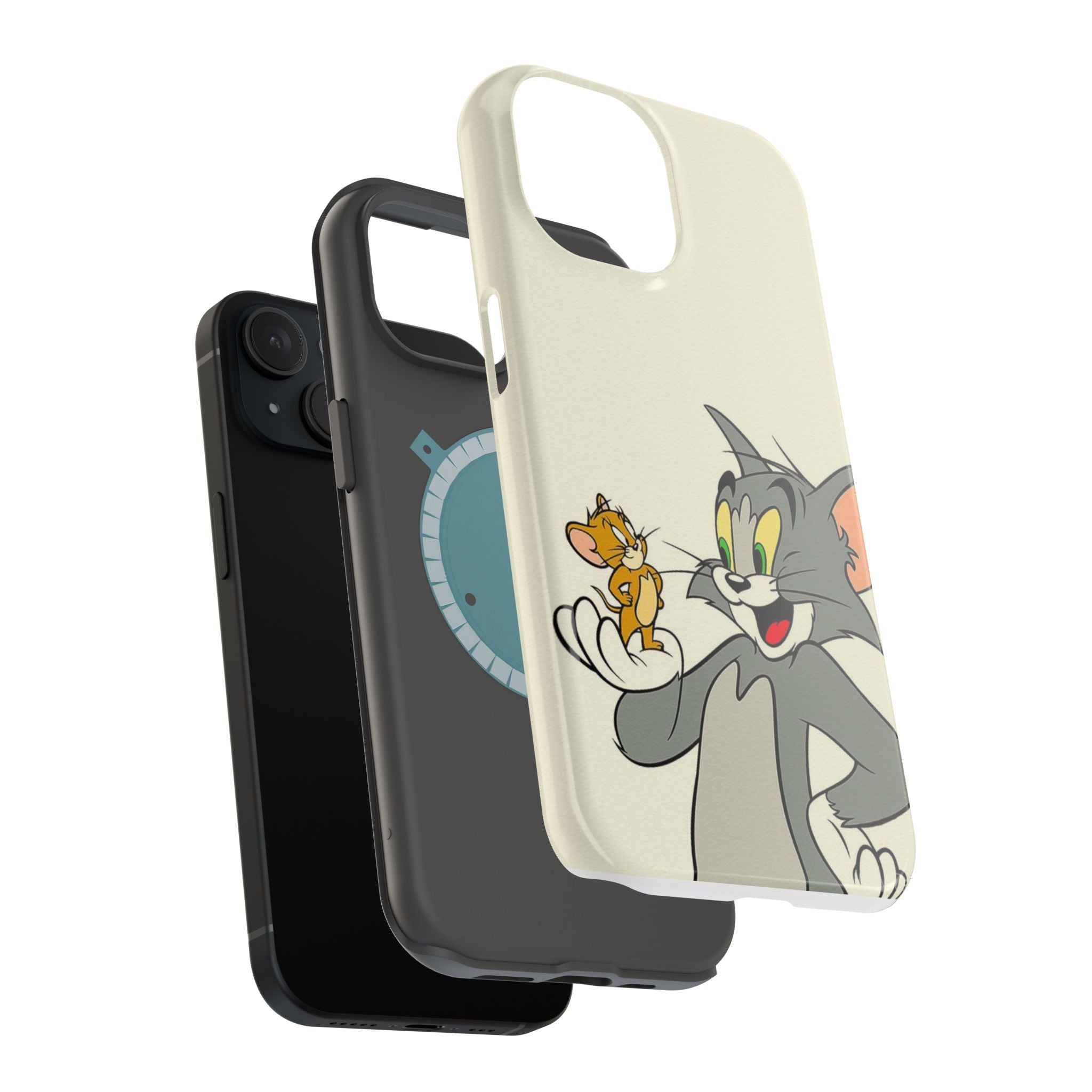Cartoon Phone Case — Magnetic Impact-Resistant iPhone Cover