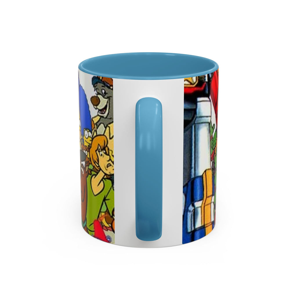 Cartoon Characters Coffee Mug — Classic Collage (11/15oz)