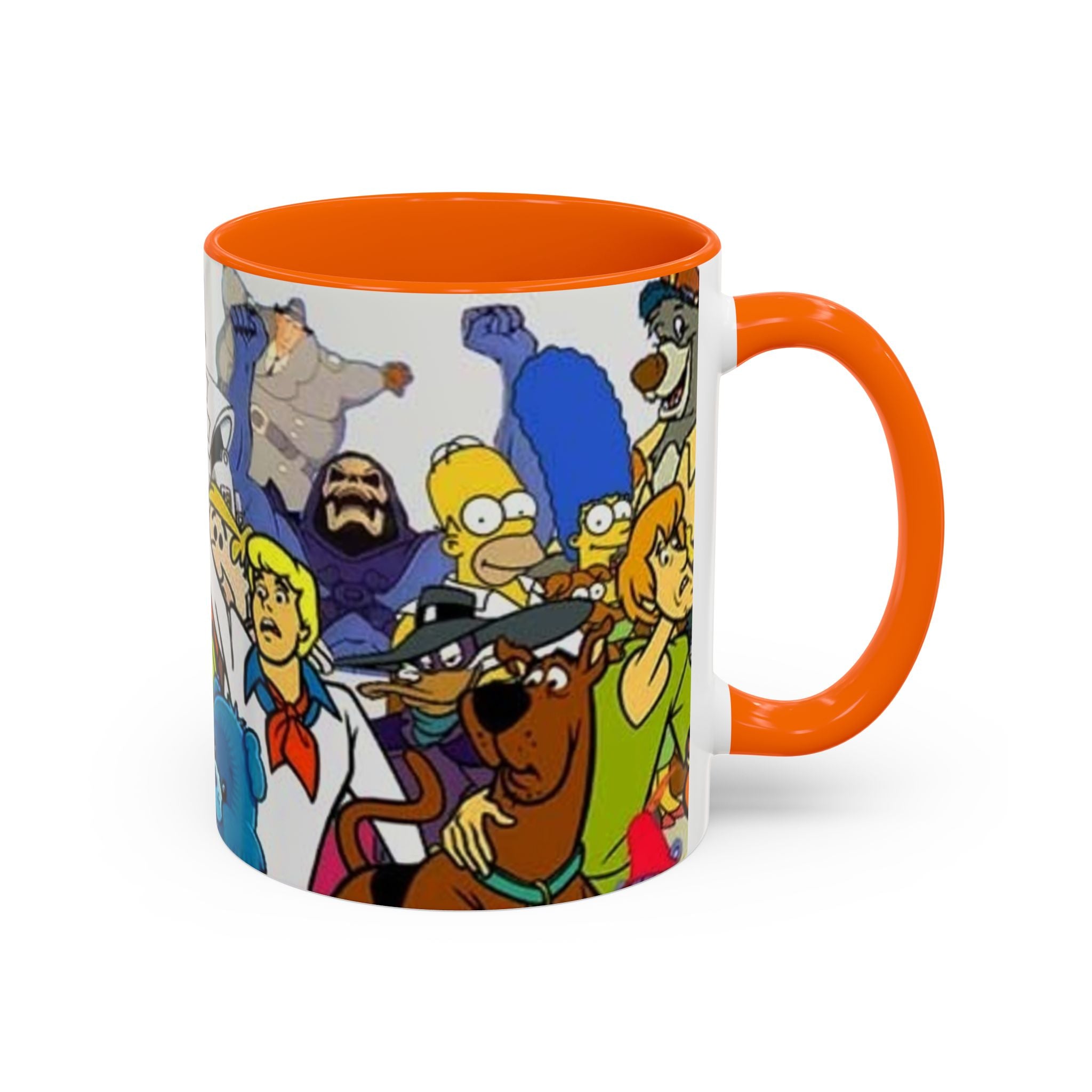Cartoon Characters Coffee Mug — Classic Collage (11/15oz)