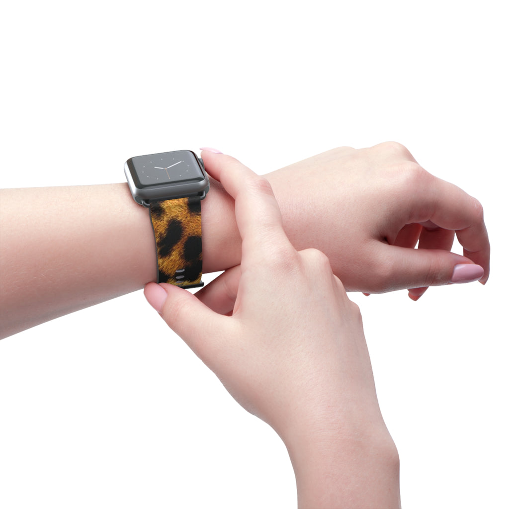 Cheetah Print Watch Band — Stylish Animal Print Apple Watch Strap