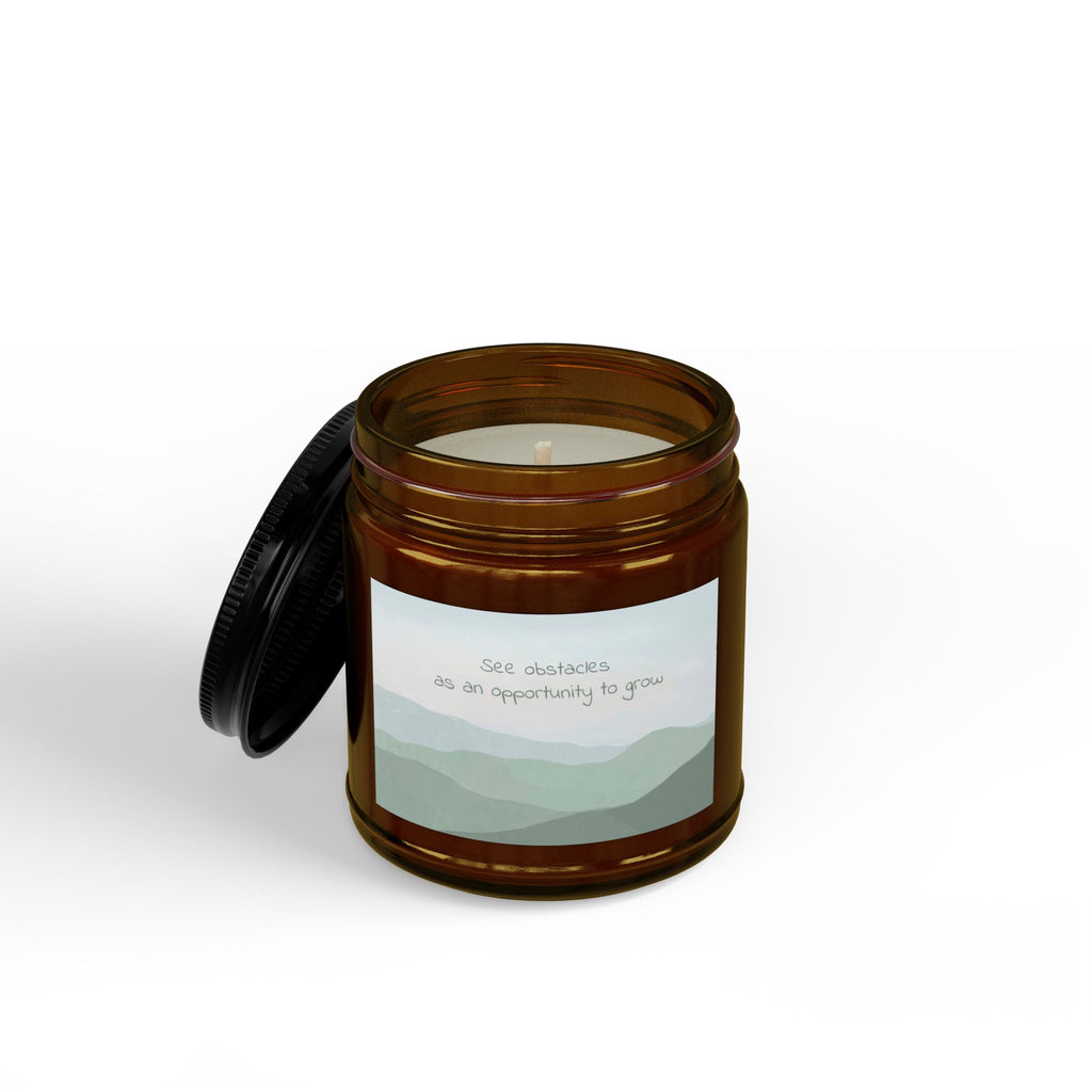 Soy Candle — "See Obstacles as an Opportunity to Grow" (4oz & 9oz)