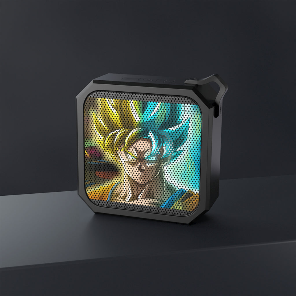 Warrior Bluetooth Speaker — Super Saiyan Artwork Portable Outdoor Speaker