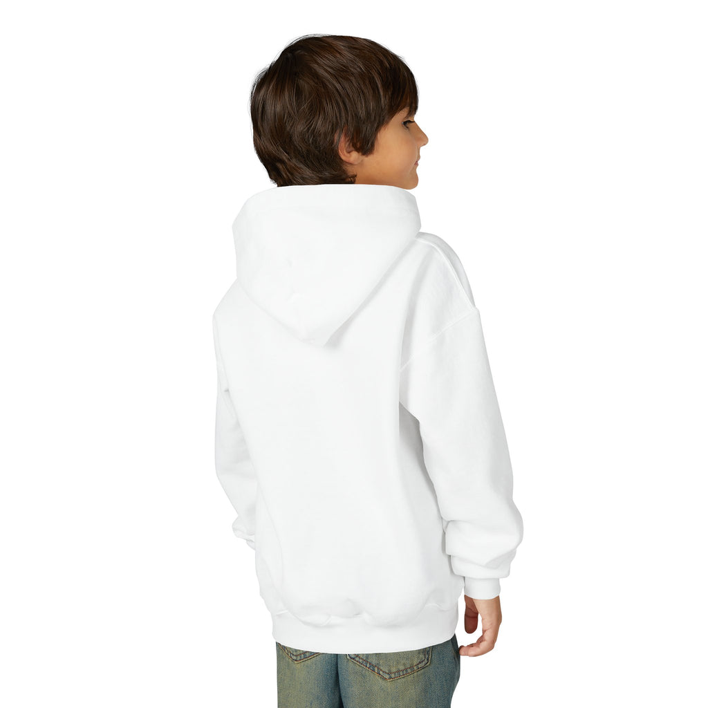 Youth Customizable White Hoodie - "Print it your way" Pullover