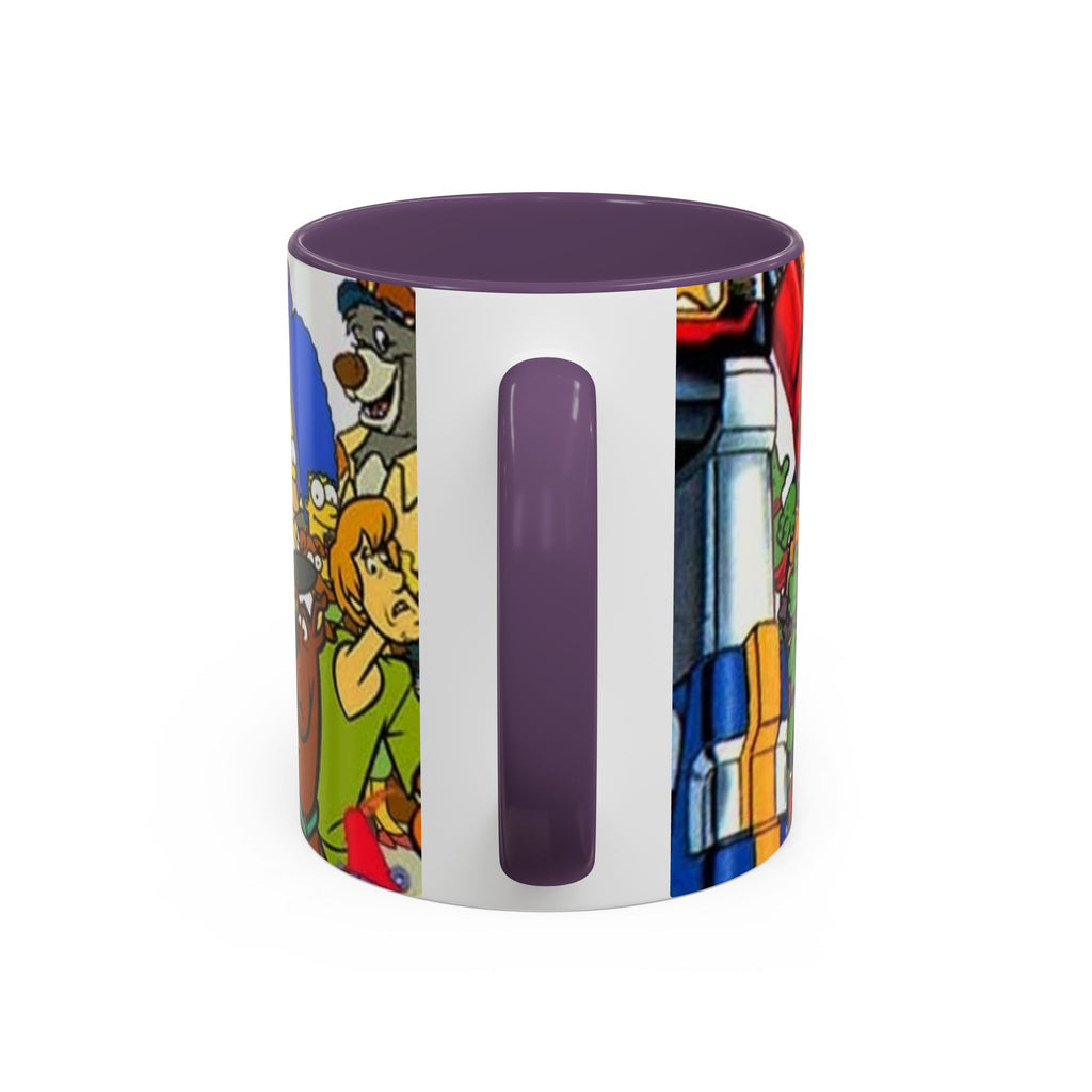 Cartoon Characters Coffee Mug — Classic Collage (11/15oz)