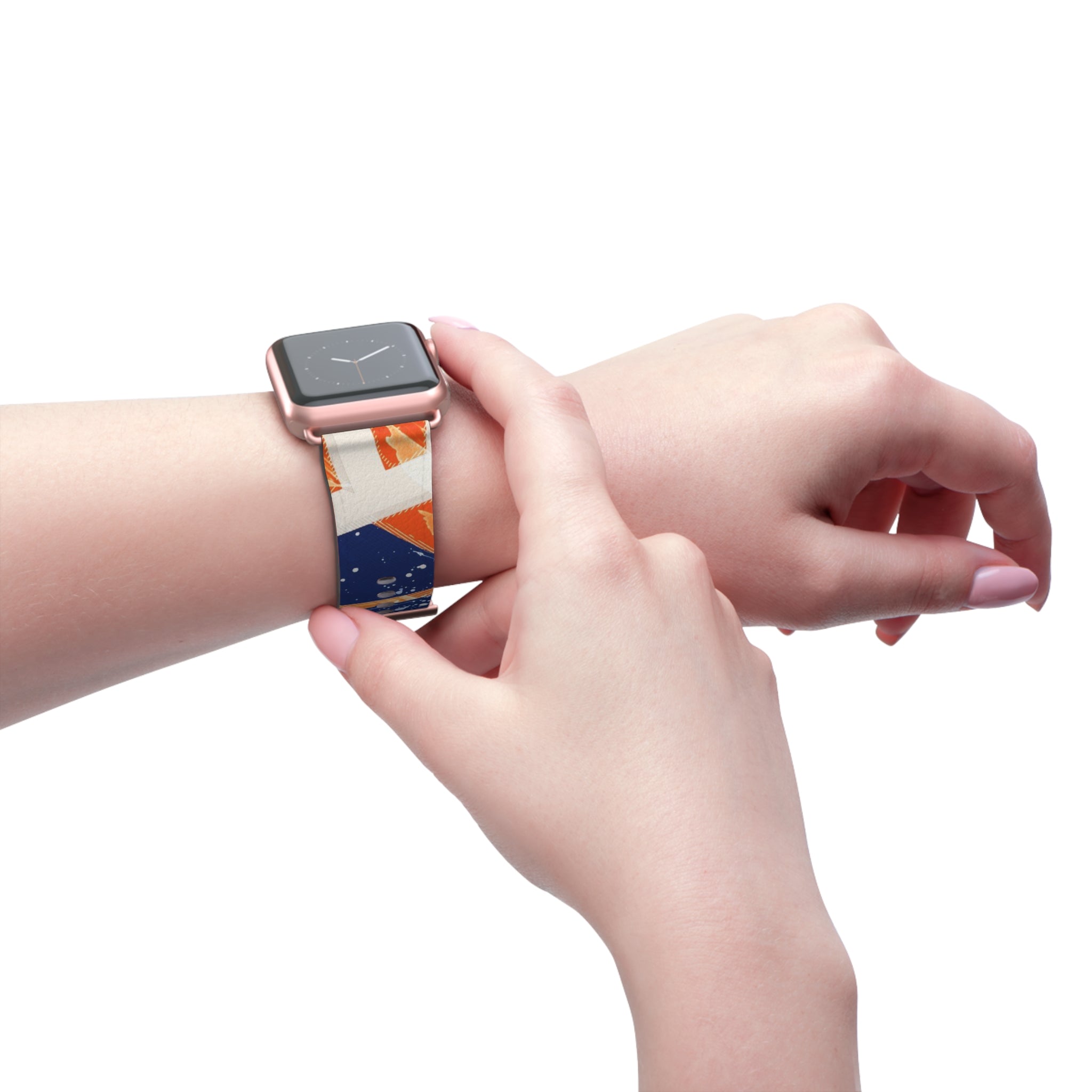 Htown Logo Splash Watch Band