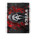 Scream Ghostface Sherpa Fleece Blanket