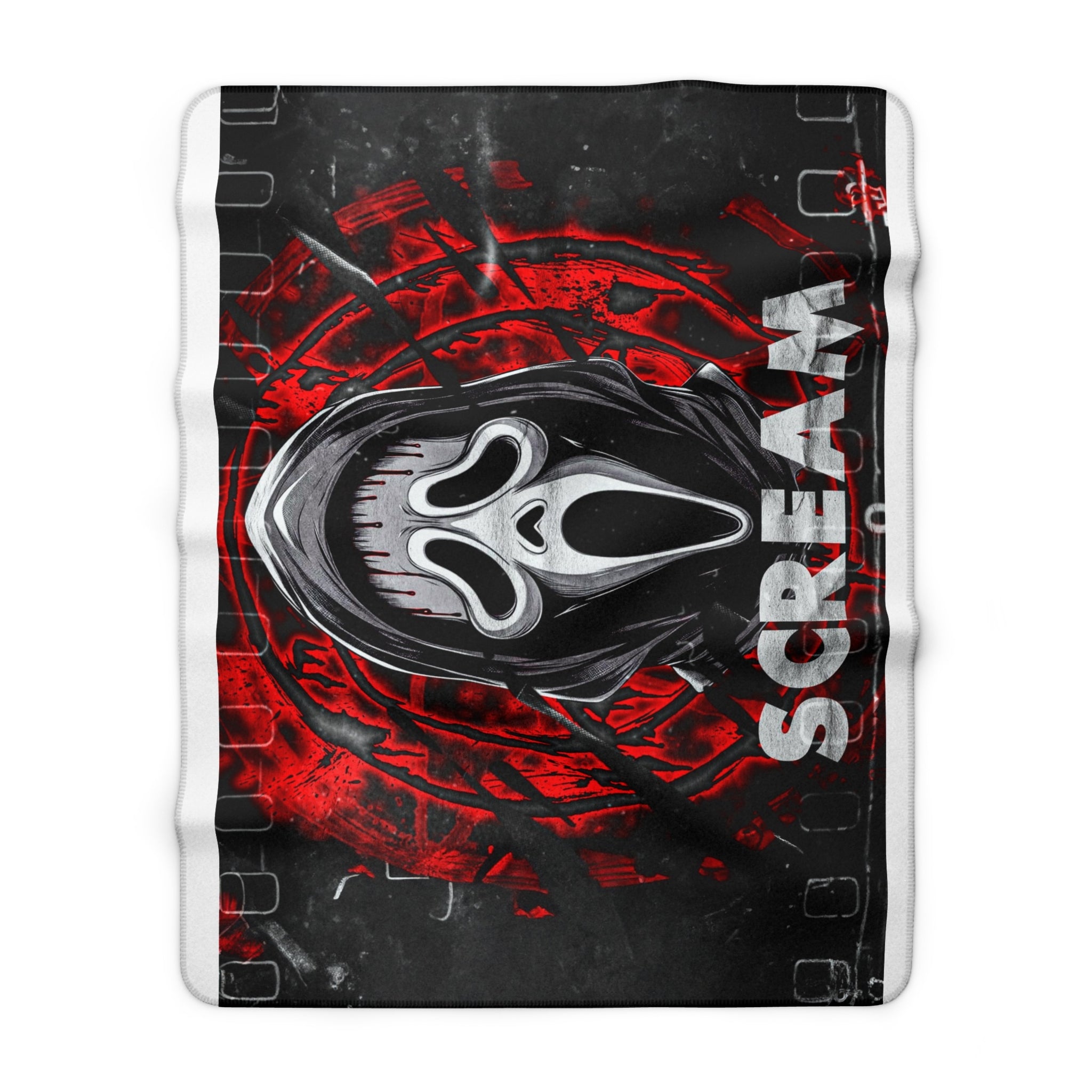 Scream Ghostface Sherpa Fleece Blanket
