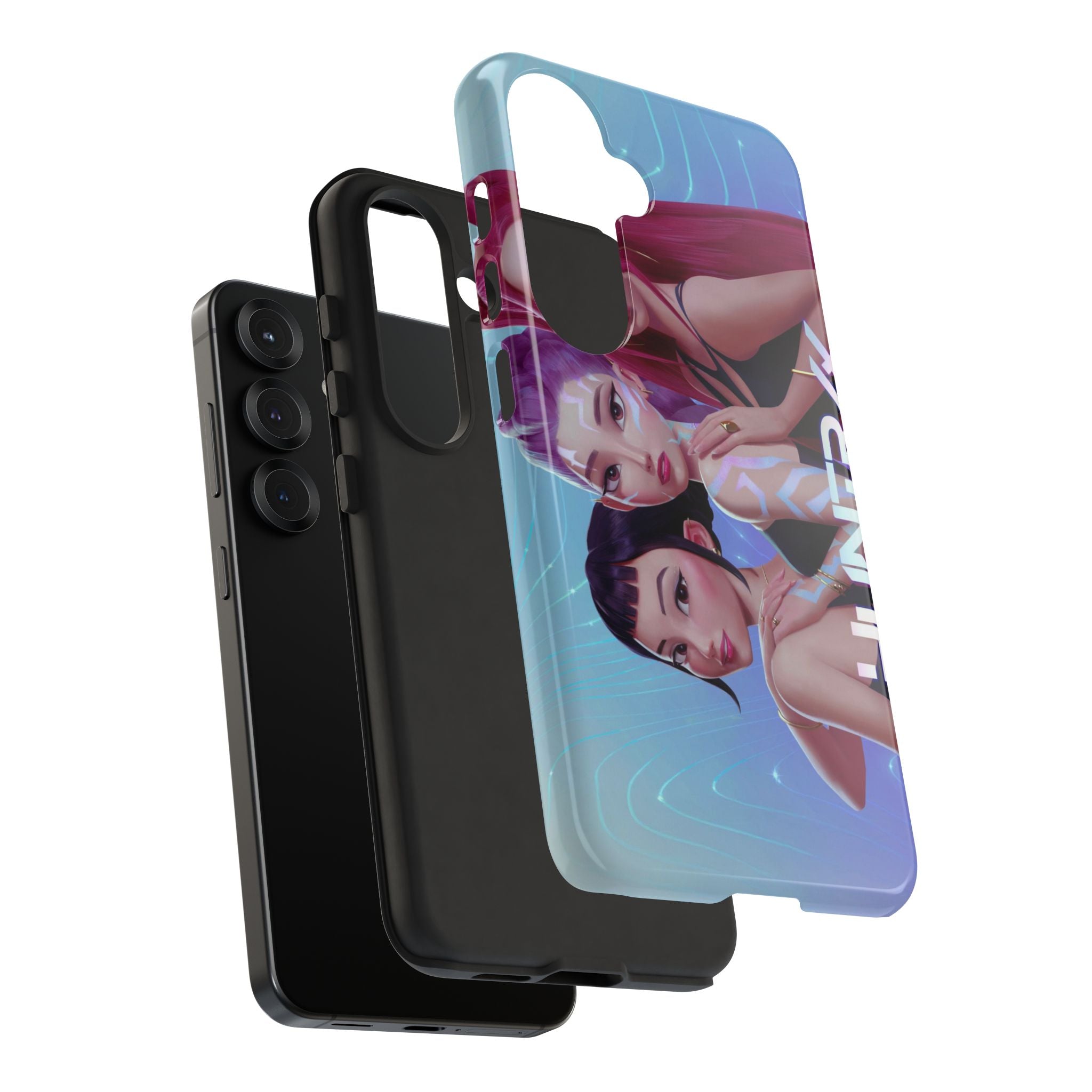 Phone Case — K Pop Demon Hunter Anime Trio Tough Protective Cover