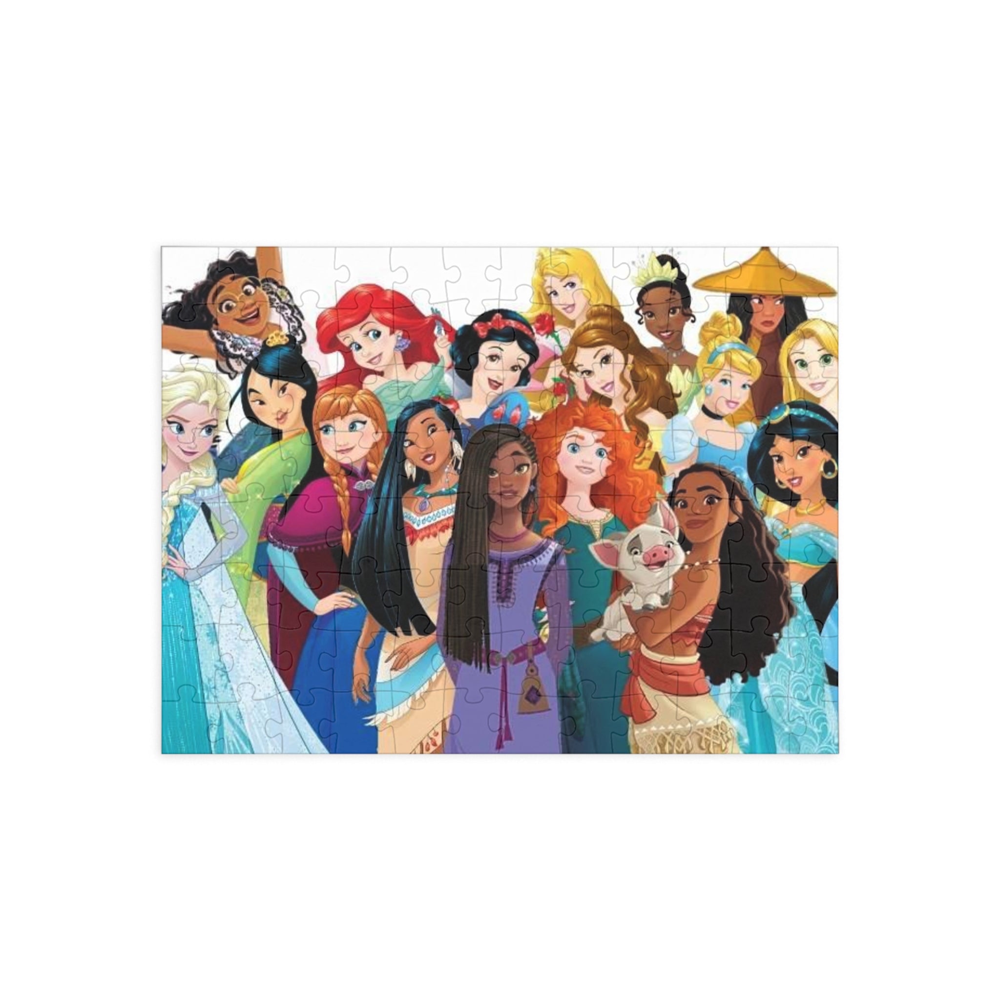 Dis Princess Collage Puzzle — 96/252/500/1000-Piece Jigsaw for Kids & Fans