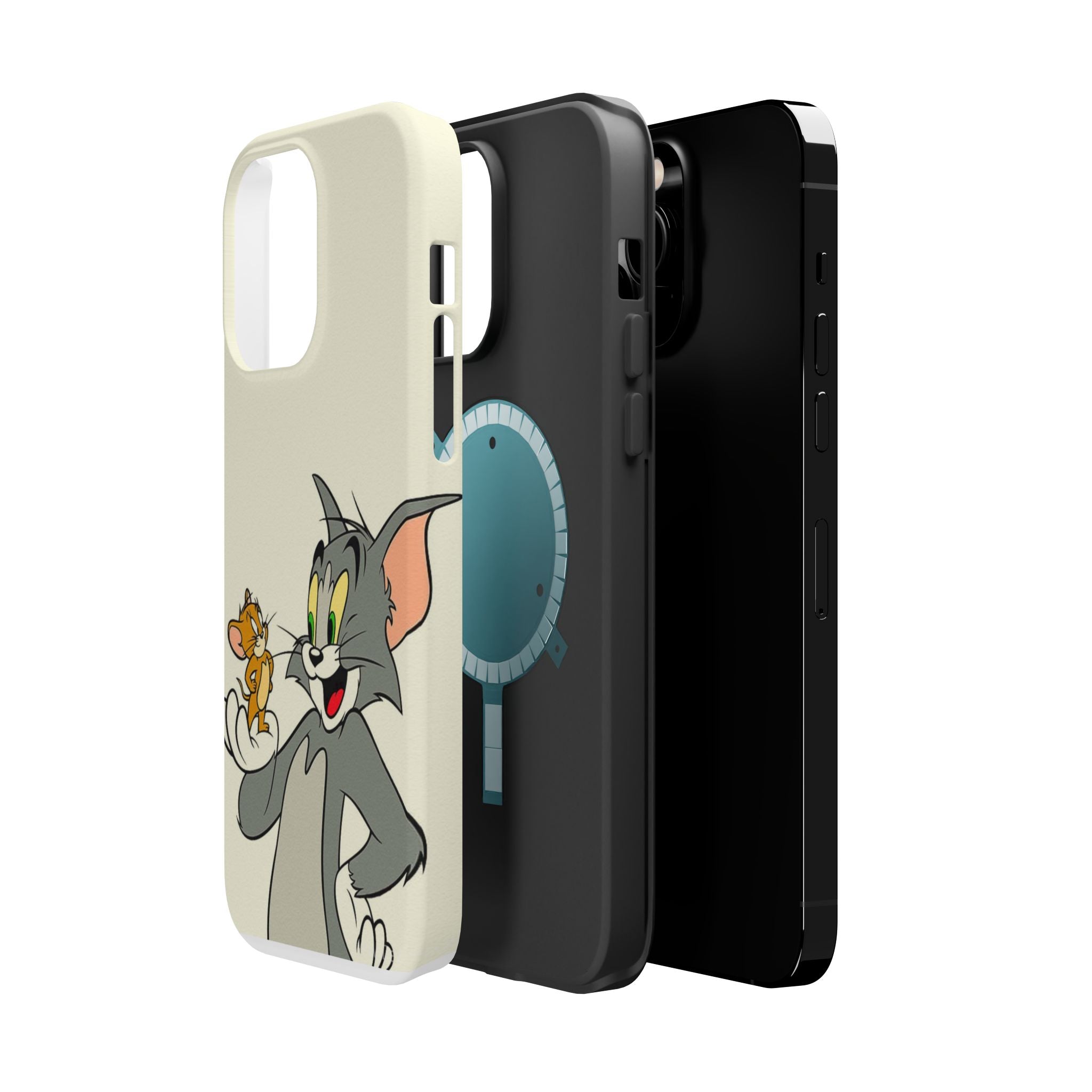 Cartoon Phone Case — Magnetic Impact-Resistant iPhone Cover