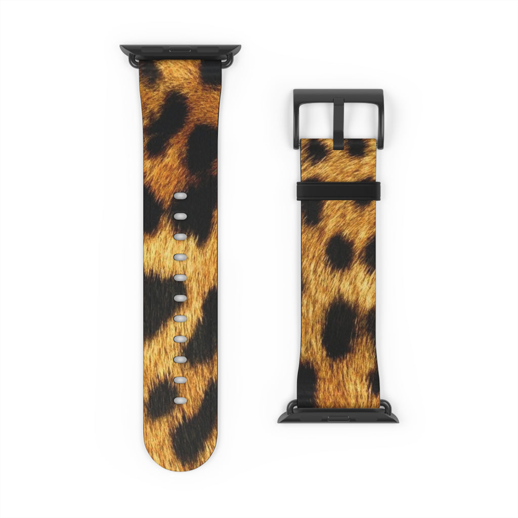 Cheetah Print Watch Band — Stylish Animal Print Apple Watch Strap
