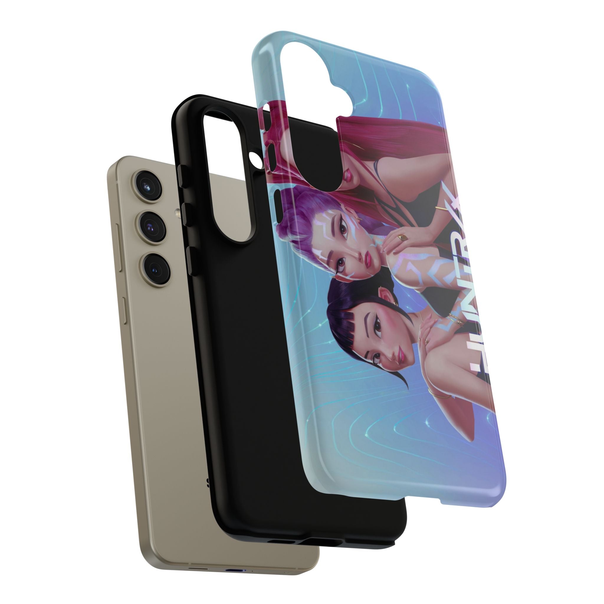 Phone Case — K Pop Demon Hunter Anime Trio Tough Protective Cover
