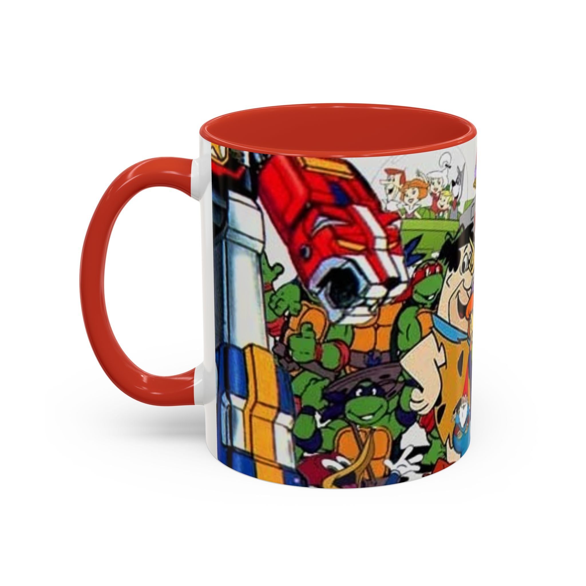 Cartoon Characters Coffee Mug — Classic Collage (11/15oz)