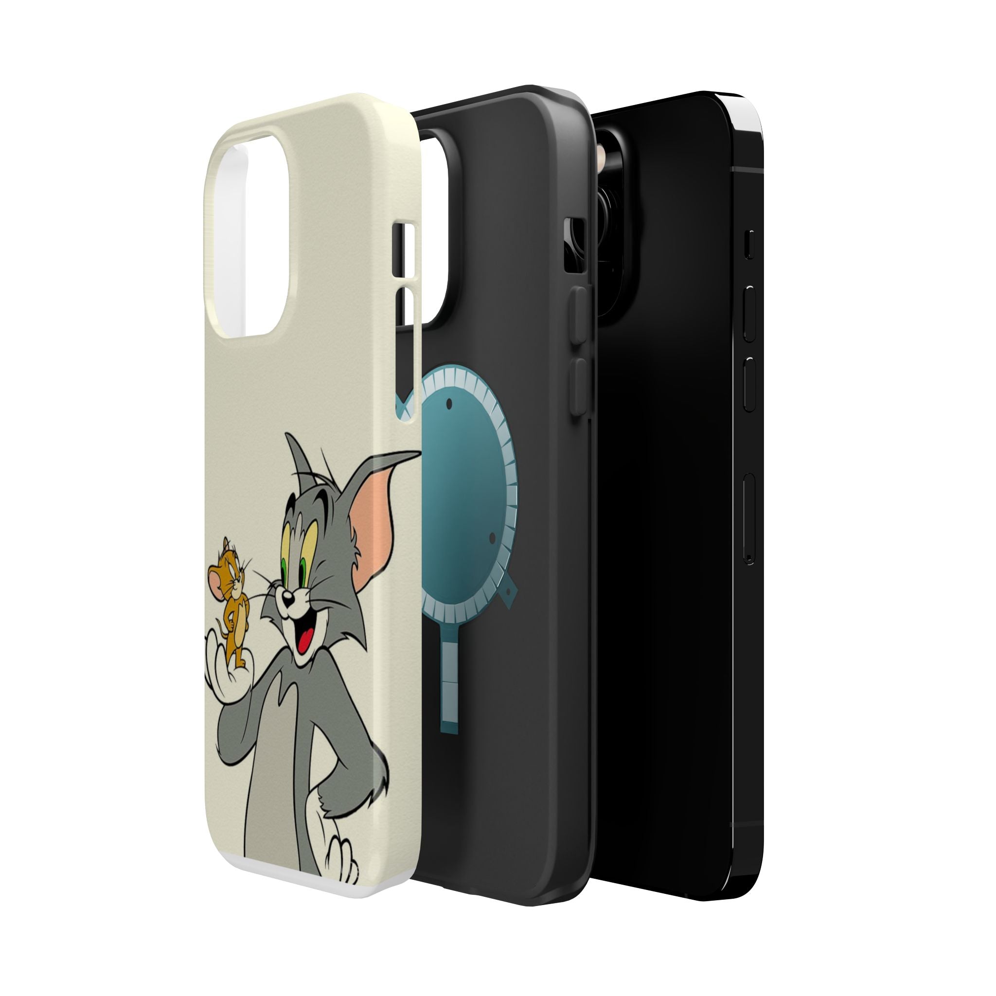 Cartoon Phone Case — Magnetic Impact-Resistant iPhone Cover